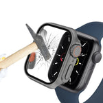Schutzhülle aus Polycarbonat für Apple Watch Series 9 / 8 / 7 (45 mm) mit abnehmbarem Knopf