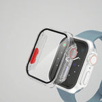 Schutzhülle aus Polycarbonat für Apple Watch Series 9 / 8 / 7 (45 mm) mit abnehmbarem Knopf