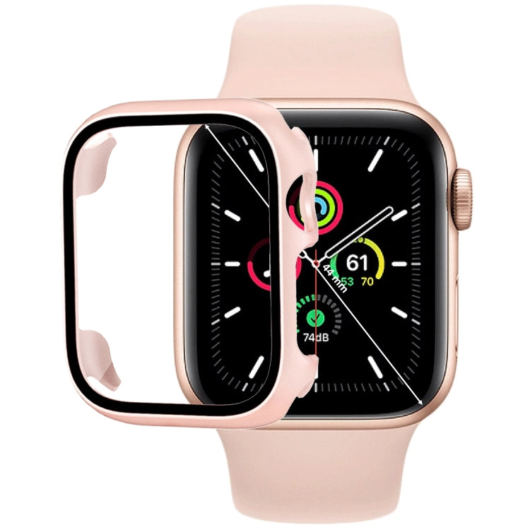 Displayschutzfolie aus gehärtetem Glas PC-Uhrengehäuse, für Apple Watch Series SE 3&SE 2&6&SE&5&4 44mm, für Apple Watch Series SE 3&SE 2&6&SE&5&4 40mm