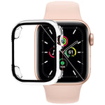 Displayschutzfolie aus gehärtetem Glas PC-Uhrengehäuse, für Apple Watch Series SE 3&SE 2&6&SE&5&4 44mm, für Apple Watch Series SE 3&SE 2&6&SE&5&4 40mm