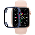 Displayschutzfolie aus gehärtetem Glas PC-Uhrengehäuse, für Apple Watch Series SE 3&SE 2&6&SE&5&4 44mm, für Apple Watch Series SE 3&SE 2&6&SE&5&4 40mm
