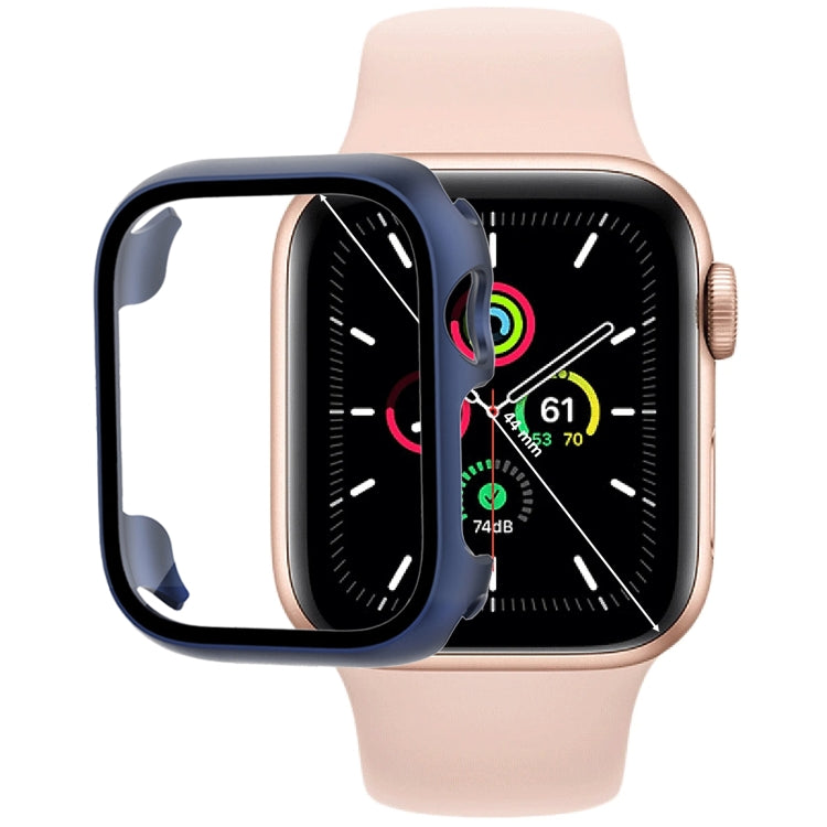 Displayschutzfolie aus gehärtetem Glas PC-Uhrengehäuse, für Apple Watch Series SE 3&SE 2&6&SE&5&4 44mm, für Apple Watch Series SE 3&SE 2&6&SE&5&4 40mm