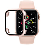 Displayschutzfolie aus gehärtetem Glas PC-Uhrengehäuse, für Apple Watch Series SE 3&SE 2&6&SE&5&4 44mm, für Apple Watch Series SE 3&SE 2&6&SE&5&4 40mm