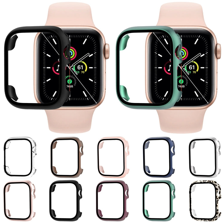Displayschutzfolie aus gehärtetem Glas PC-Uhrengehäuse, für Apple Watch Series SE 3&SE 2&6&SE&5&4 44mm, für Apple Watch Series SE 3&SE 2&6&SE&5&4 40mm