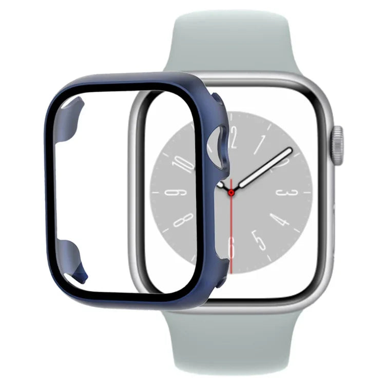 Tempered Glass Film PC Watch Case, For Apple Watch Series 9 / 8 / 7 41mm, For Apple Watch Series 9 / 8 / 7 45mm