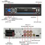 9901 7-Zoll-MP5-Autoradio mit ausfahrbarem Display, unterstützt FM & Handy-Internet, 9901