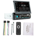 9901 7-Zoll-MP5-Autoradio mit ausfahrbarem Display, unterstützt FM & Handy-Internet, 9901
