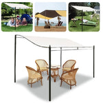 Garten Terrassen Überdachung Markise Wasserdichtes Schattentuch, 2,5 x 2,6 m, 3 x 2,6 m, 3 x 3 m