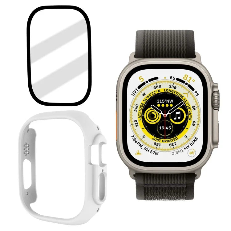 Schutzhülle aus gehärtetem Glas, mattiert, für Apple Watch Ultra 3 / 2 / 1 49 mm