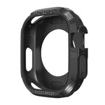 Dreifach widerstandsfähige Schutzhülle aus TPU und Kohlefaser, für Apple Watch Ultra 3 / 2 / 1 49 mm