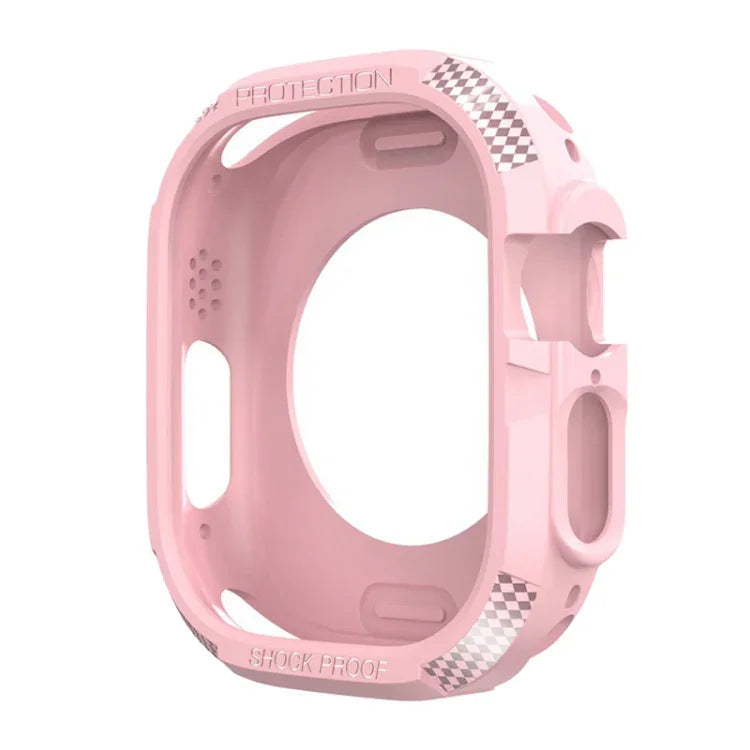 Dreifach widerstandsfähige Schutzhülle aus TPU und Kohlefaser, für Apple Watch Ultra 3 / 2 / 1 49 mm