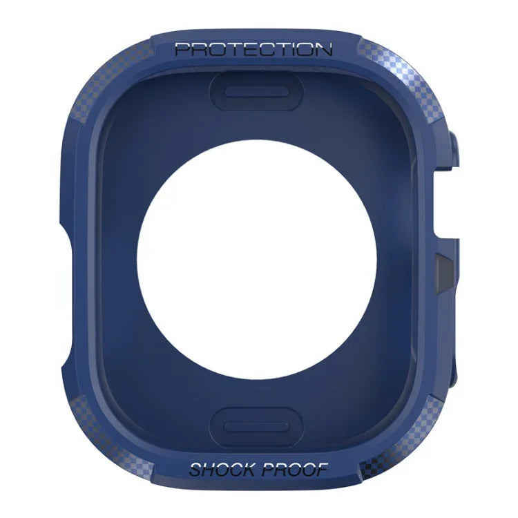 Dreifach widerstandsfähige Schutzhülle aus TPU und Kohlefaser, für Apple Watch Ultra 3 / 2 / 1 49 mm