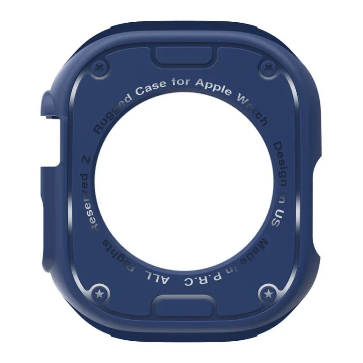 Dreifach widerstandsfähige Schutzhülle aus TPU und Kohlefaser, für Apple Watch Ultra 3 / 2 / 1 49 mm