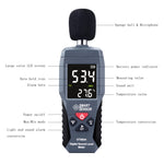 SmartSensor dB Dezibel Detektor Audio Tester, ST9604, AS804