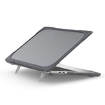 TPU + PC Zweifarbige Stoßfeste Laptop-Schutzhülle, Für MacBook Air 13,6 Zoll A2681 2022 / M3 2024 A3113 / M4 2025 A3240