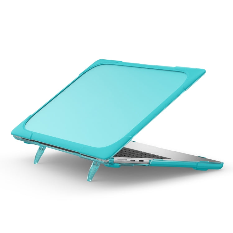 TPU + PC Zweifarbige Stoßfeste Laptop-Schutzhülle, Für MacBook Air 13,6 Zoll A2681 2022 / M3 2024 A3113 / M4 2025 A3240