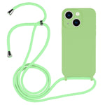 Crossbody Lanyard Liquid Silicone Case, For iPhone 14 Pro Max, For iPhone 13, For iPhone 13 Pro