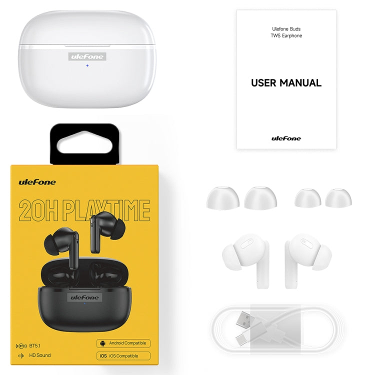 Original Ulefone Buds TWS True Wireless Bluetooth Earphone
