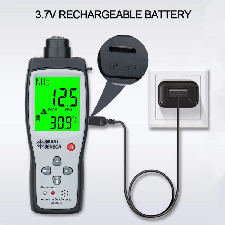 SmartSensor AR8500 Handheld Ammoniakgas NH3 Detektor Messgerät, AR8500