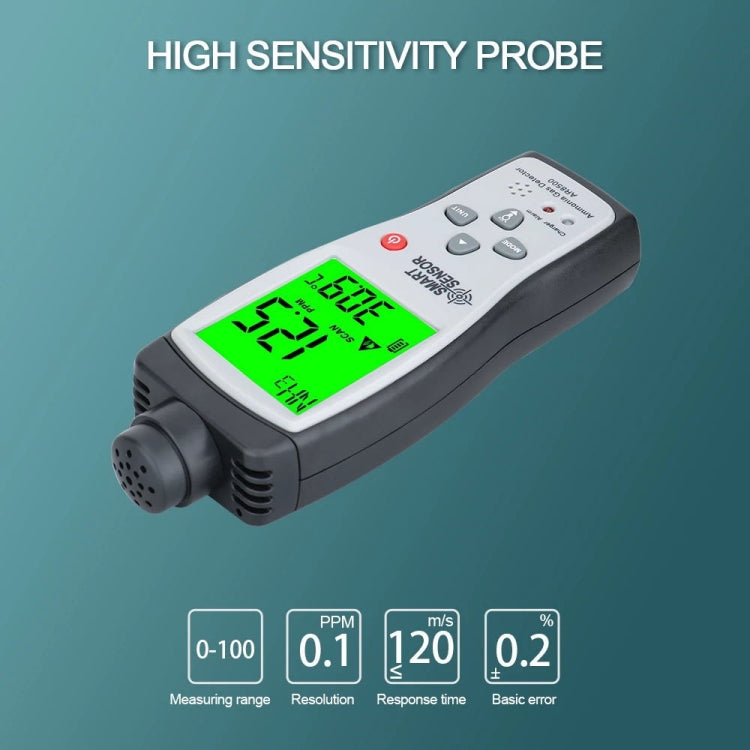 SmartSensor AR8500 Handheld Ammoniakgas NH3 Detektor Messgerät, AR8500