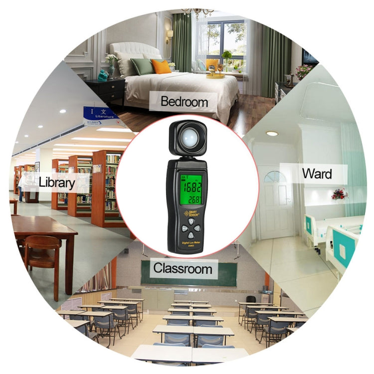 SmartSensor AS803 Handheld Digital Luxmeter