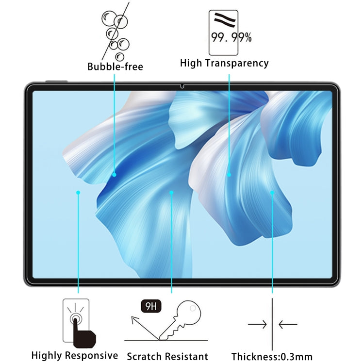 9H 0,3 mm explosionsgeschützte gehärtete Glasfolie, Für Huawei MateBook E Go (1 Stück), Für Lenovo Pad Pro 2022 11,2 Zoll / Tab P11 Pro Gen 2 11,2 (1 Stück)