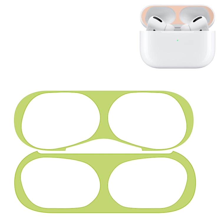 Kabelloses Ohrhörer Schutzetui Metallaufkleber, Für Apple AirPods Pro 2