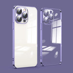 Dustproof Glass Lens Protection Electroplating Phone Case, For iPhone 11, For iPhone 11 Pro Max