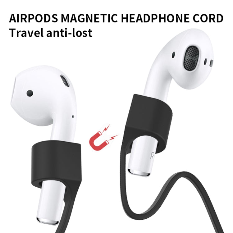 Bluetooth Headset Anti-Verlust Schnur Magnetisches Silikonband, Für AirPods Pro 2