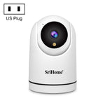 SriHome SH042 2,0 MP 1080P HD KI-WLAN-Schwenk-Neige-Überwachungskamera, SH042