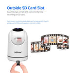 SriHome SH042 2,0 MP 1080P HD KI-WLAN-Schwenk-Neige-Überwachungskamera, SH042