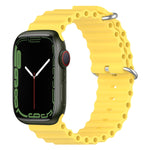 Ocean Silikon-Uhrenarmband, für Apple Watch Series 8 &amp; 7 (41 mm), für Apple Watch Series 8 &amp; 7 (41 mm) / SE 2 &amp; 6 &amp; SE 5 &amp; 4 (40 mm)