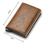 C1804H1 RFID Carbon Fiber Wallet For Men