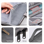 Tragbare Lammfellstruktur Leder Tasche, Für 9.7-11 Zoll Laptop, Für 12.9-13 Zoll Laptop