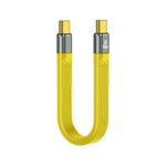 100W 10Gbps USB-C/Type-C zu USB-C/Type-C FPC Flexibles Datenkabel, Länge: 13.8cm, 10Gbps USB-C/Type-C zu USB-C/Type-C