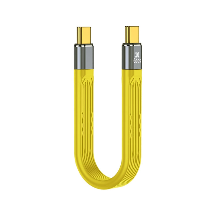 100W 10Gbps USB-C/Type-C zu USB-C/Type-C FPC Flexibles Datenkabel, Länge: 13.8cm, 10Gbps USB-C/Type-C zu USB-C/Type-C