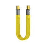 100W 40Gbps USB-C/Type-C zu USB-C/Type-C FPC Flexibles Datenkabel, Länge: 13.8cm, 40Gbps USB-C/Type-C zu USB-C/Type-C