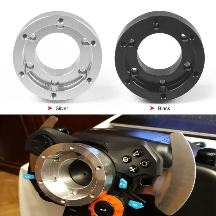 Adapter für Logitech G29, G920 und G923 (70 mm), für Logitech G29 (Schwarz) und Logitech G29 (Silber)