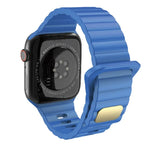 Atmungsaktives hautfreundliches Silikon für Apple Watch, Ultra 49mm / Series 8&7 45mm / SE 2&6&SE&5&4 44mm / 3&2&1 42mm, Series 8&7 41mm / SE 2&6&SE&5&4 40mm / 3&2&1 38mm