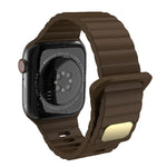 Atmungsaktives hautfreundliches Silikon für Apple Watch, Ultra 49mm / Series 8&7 45mm / SE 2&6&SE&5&4 44mm / 3&2&1 42mm, Series 8&7 41mm / SE 2&6&SE&5&4 40mm / 3&2&1 38mm