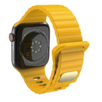 Atmungsaktives hautfreundliches Silikon für Apple Watch, Ultra 49mm / Series 8&7 45mm / SE 2&6&SE&5&4 44mm / 3&2&1 42mm, Series 8&7 41mm / SE 2&6&SE&5&4 40mm / 3&2&1 38mm
