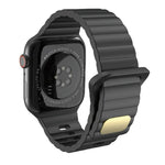 Atmungsaktives hautfreundliches Silikon für Apple Watch, Ultra 49mm / Series 8&7 45mm / SE 2&6&SE&5&4 44mm / 3&2&1 42mm, Series 8&7 41mm / SE 2&6&SE&5&4 40mm / 3&2&1 38mm