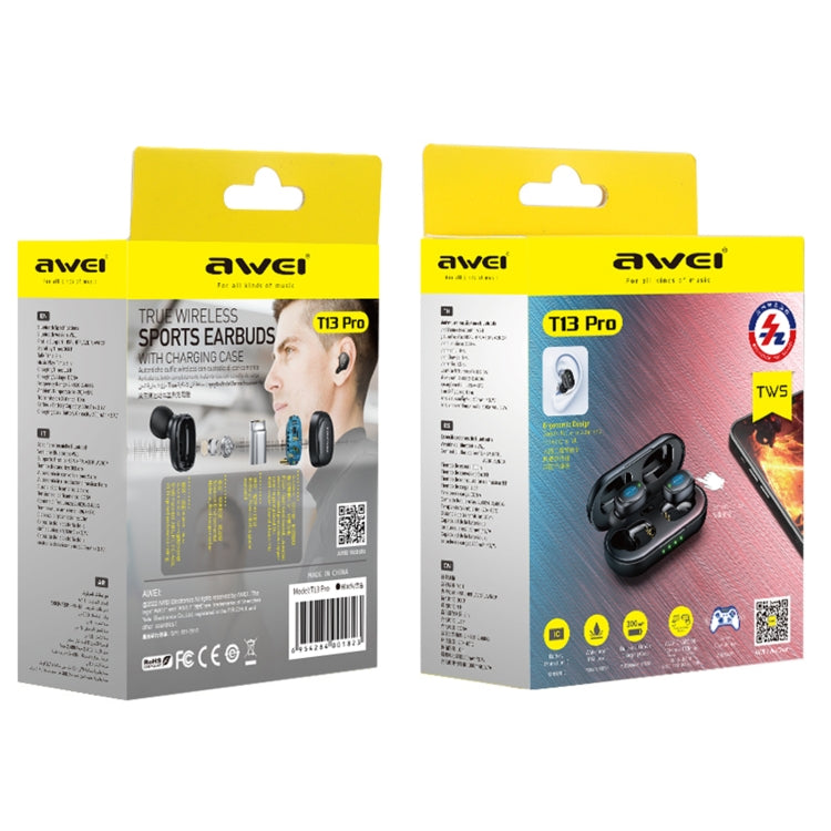 awei T13 Pro Bluetooth V5.1 Sport Headset, T13Pro