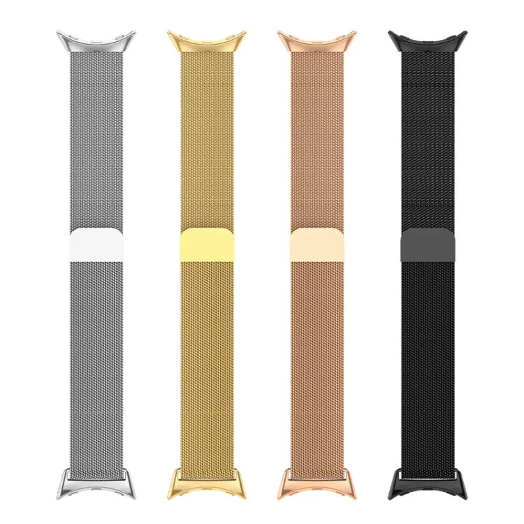 Milanaise-Armband aus Edelstahl, passend für Google Pixel Watch