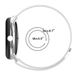 Milanaise-Armband aus Edelstahl, passend für Google Pixel Watch
