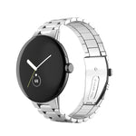 Dreifarbiges Edelstahl-Uhrenarmband, passend für Google Pixel Watch 4 / 3 / 2 / 1 (41 mm)