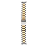 Dreifarbiges Edelstahl-Uhrenarmband, passend für Google Pixel Watch 4 / 3 / 2 / 1 (41 mm)