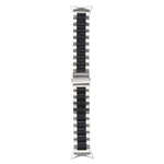 Dreifarbiges Edelstahl-Uhrenarmband, passend für Google Pixel Watch 4 / 3 / 2 / 1 (41 mm)