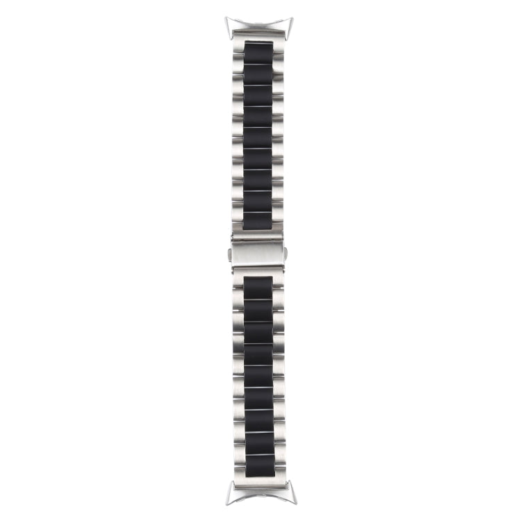 Dreifarbiges Edelstahl-Uhrenarmband, passend für Google Pixel Watch 4 / 3 / 2 / 1 (41 mm)