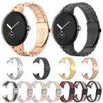 Dreifarbiges Edelstahl-Uhrenarmband, passend für Google Pixel Watch 4 / 3 / 2 / 1 (41 mm)